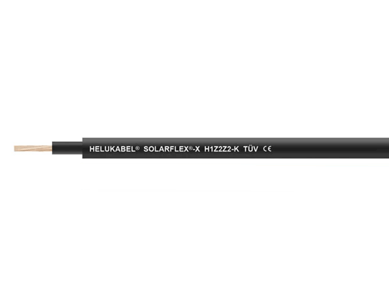 Solární kabel HELUKABEL Solarflex H1Z2Z2-K 16,0 mm² 270 m černý